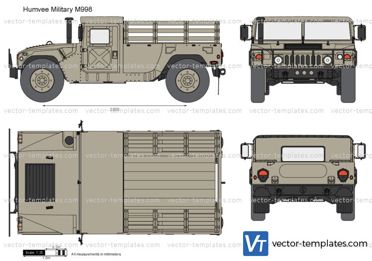 Humvee Military M998