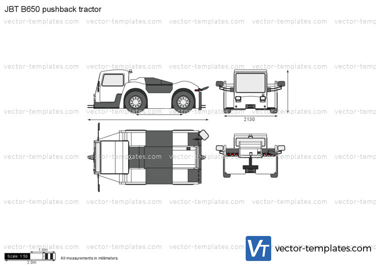 JBT B650 pushback tractor