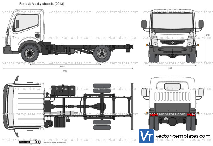 Renault Maxity chassis