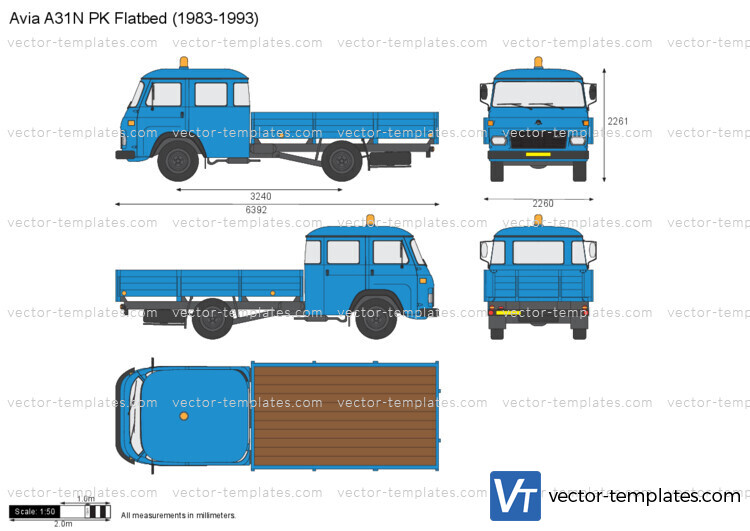 Avia A31N PK Flatbed