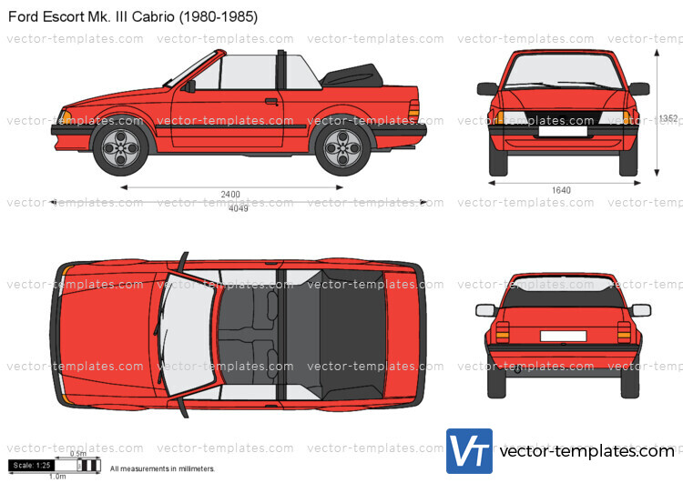 Ford Escort Mk. III Cabrio