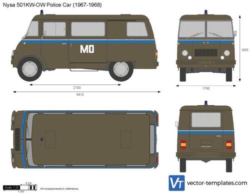 Nysa 501KW-OW Police Car