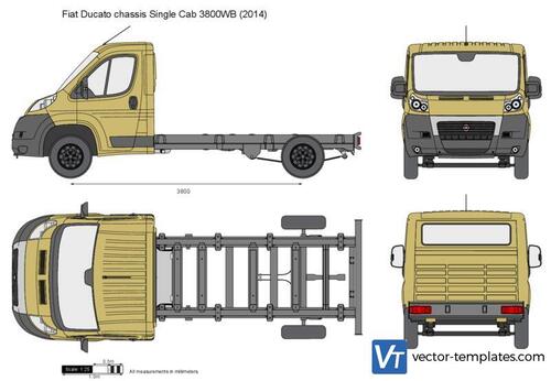 Fiat Ducato chassis Single Cab 3800WB