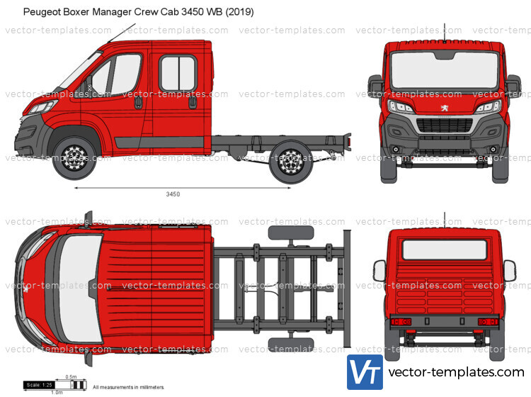 Peugeot Boxer Manager Crew Cab 3450 WB