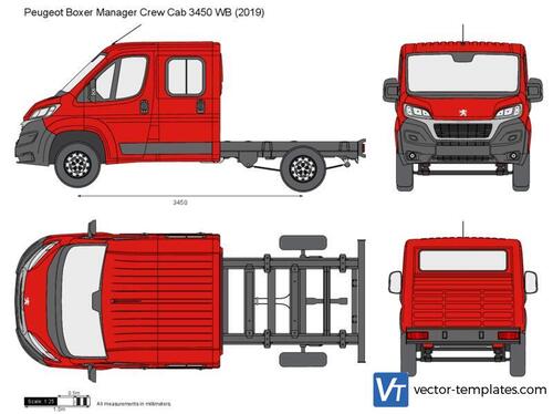 Peugeot Boxer Manager Crew Cab 3450 WB