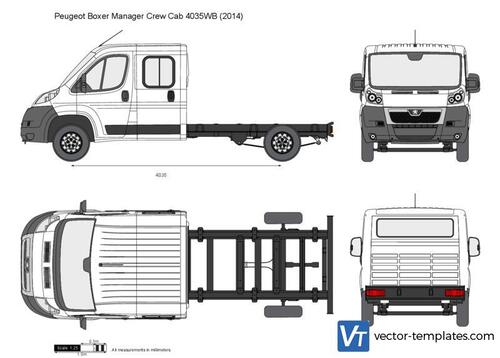 Peugeot Boxer Manager Crew Cab 4035WB