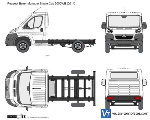 Peugeot Boxer Manager Single Cab 3000WB