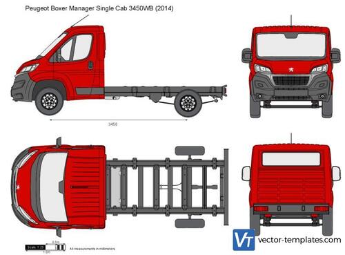 Peugeot Boxer Manager Single Cab 3450WB