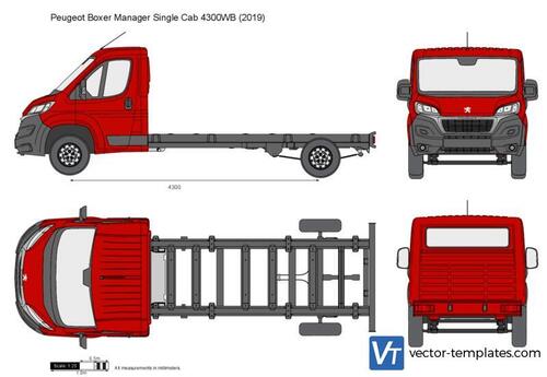 Peugeot Boxer Manager Single Cab 4300WB