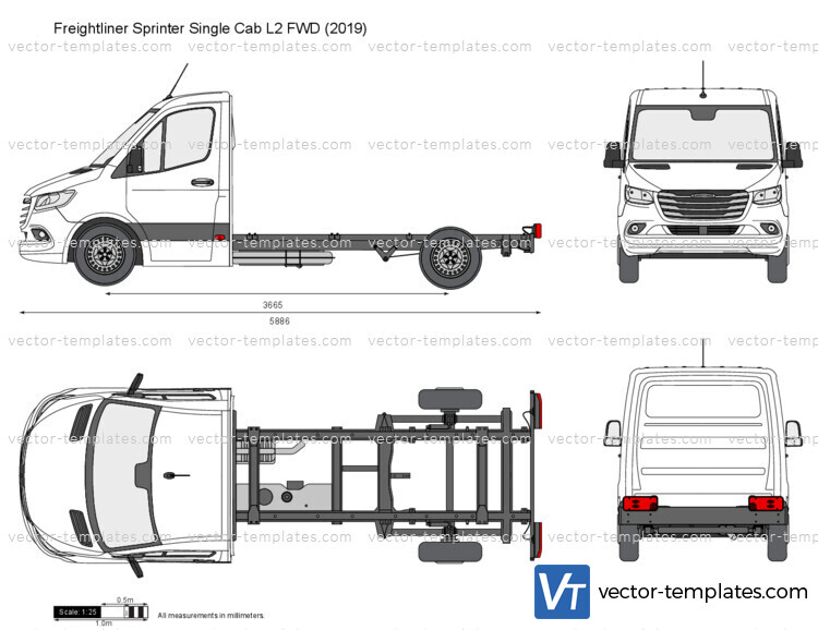 Freightliner Sprinter Single Cab L2 FWD