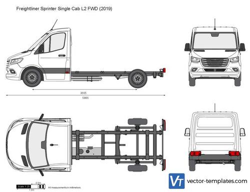 Freightliner Sprinter Single Cab L2 FWD