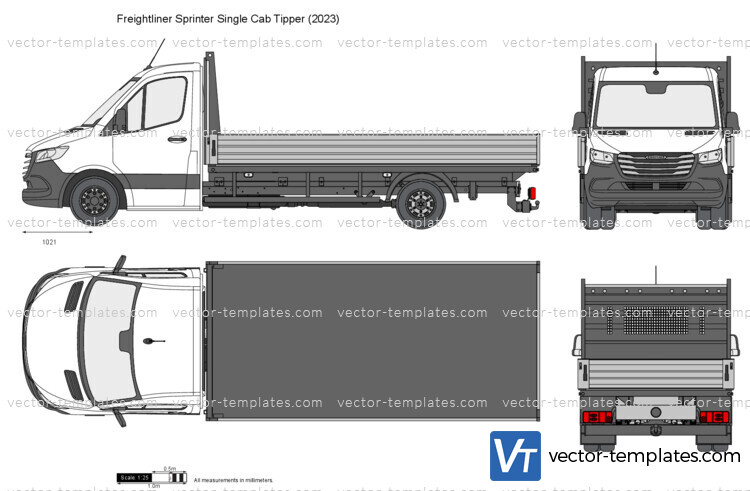 Freightliner Sprinter Single Cab Tipper