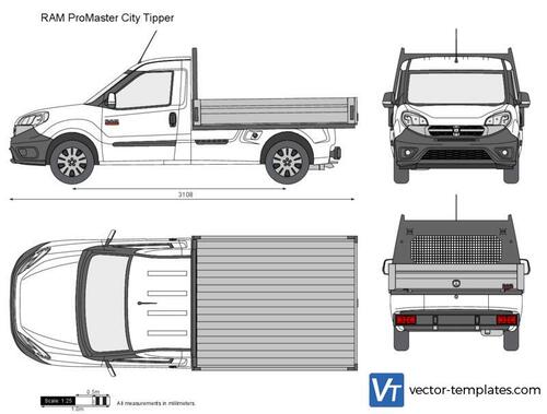 RAM ProMaster City Tipper