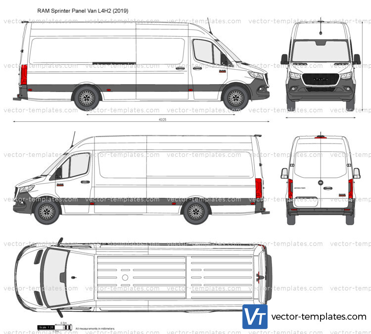 RAM Sprinter Panel Van L4H2