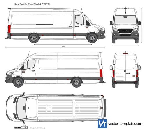 RAM Sprinter Panel Van L4H2