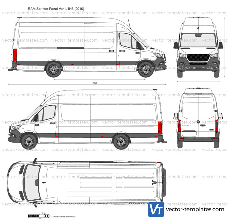 RAM Sprinter Panel Van L4H3