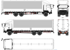 Isuzu F-series Box Truck