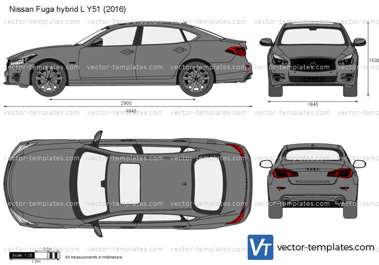 Nissan Fuga hybrid L Y51