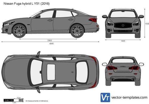 Nissan Fuga hybrid L Y51