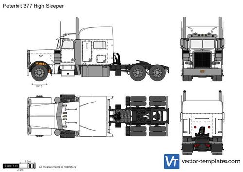 Peterbilt 377 High Sleeper