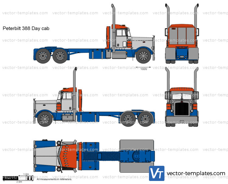 Peterbilt 388 Day cab