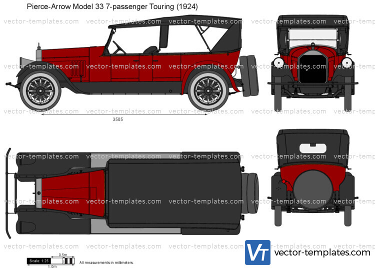 Pierce-Arrow Model 33 7-passenger Touring