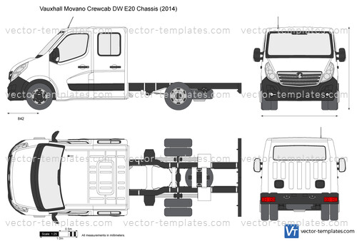 Vauxhall Movano Crewcab DW E20 Chassis
