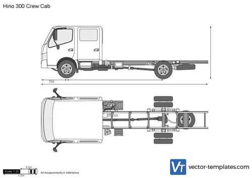 Hino 300 Crew Cab