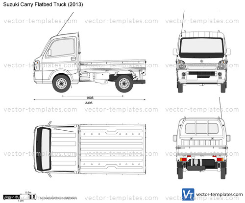 Suzuki Carry Flatbed Truck