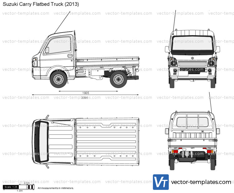 Suzuki Carry Flatbed Truck