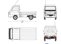 Suzuki Carry Flatbed Truck