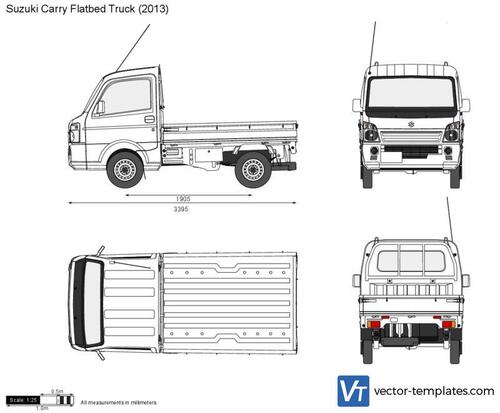 Suzuki Carry Flatbed Truck