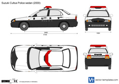 Suzuki Cultus Police sedan