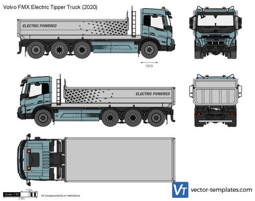 Volvo FMX Electric Tipper Truck