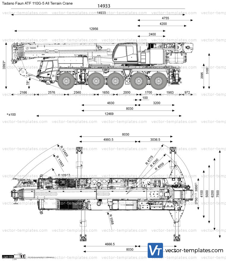 Tadano Faun ATF 110G-5 All Terrain Crane