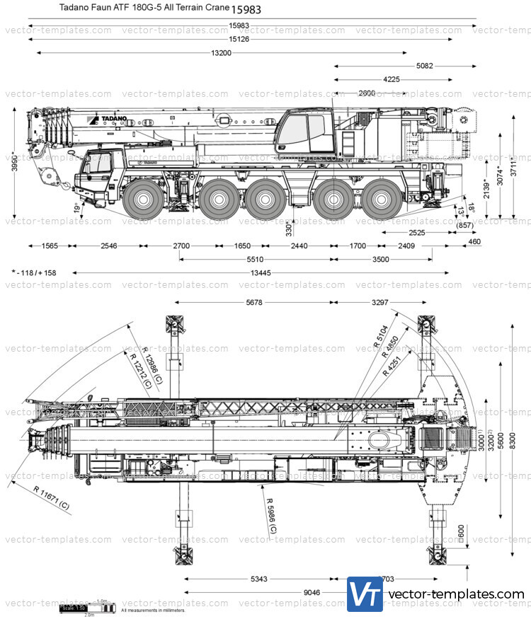 Tadano Faun ATF 180G-5 All Terrain Crane