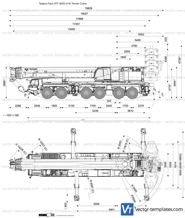 Tadano Faun ATF 400G-6 All Terrain Crane