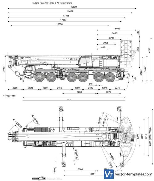 Tadano Faun ATF 400G-6 All Terrain Crane