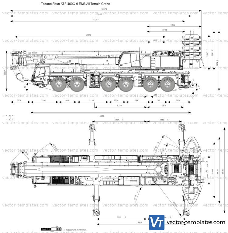 Tadano Faun ATF 400G-6 EM3 All Terrain Crane