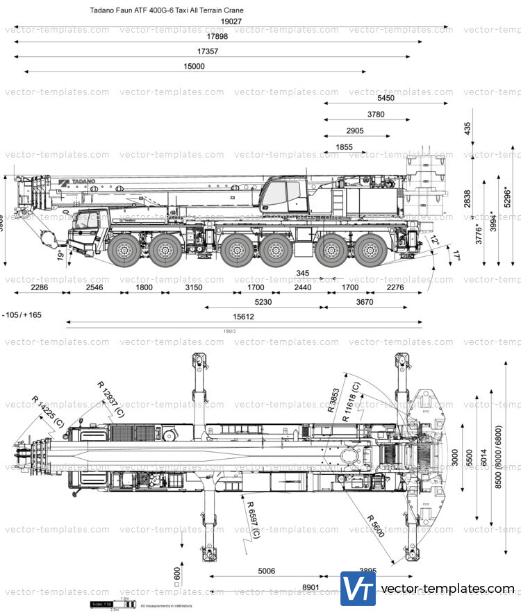 Tadano Faun ATF 400G-6 Taxi All Terrain Crane