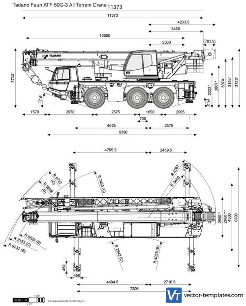 Tadano Faun ATF 50G-3 All Terrain Crane