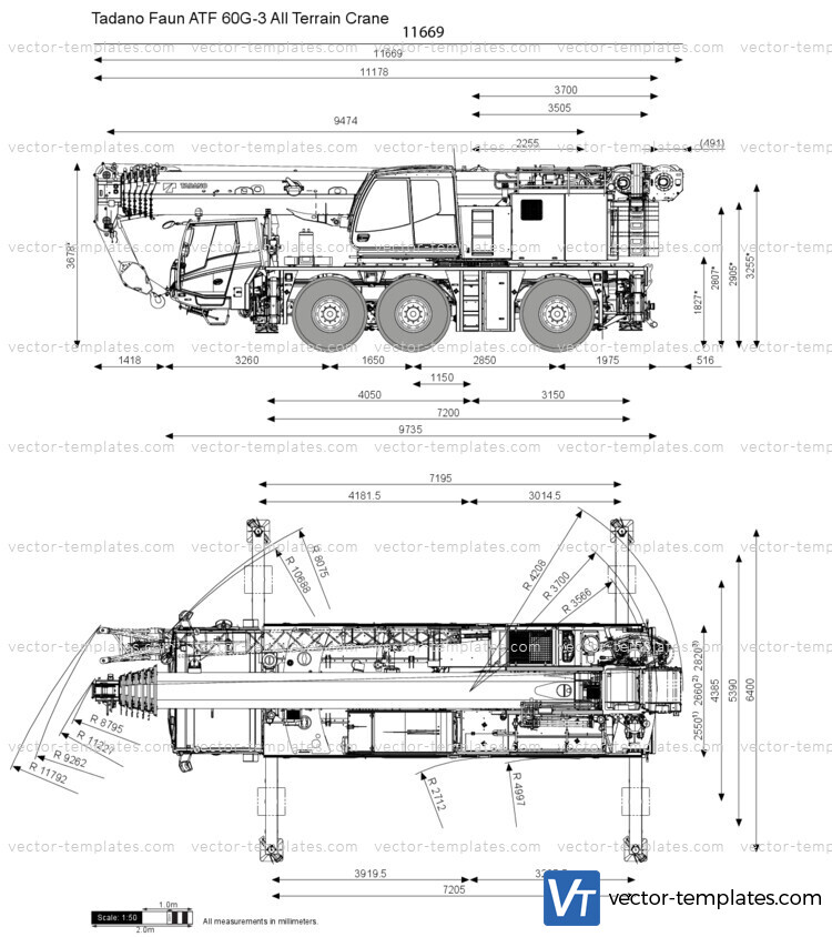 Tadano Faun ATF 60G-3 All Terrain Crane