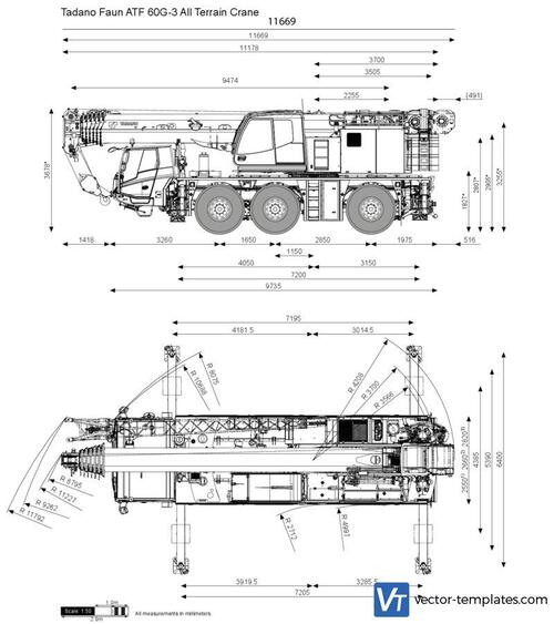 Tadano Faun ATF 60G-3 All Terrain Crane