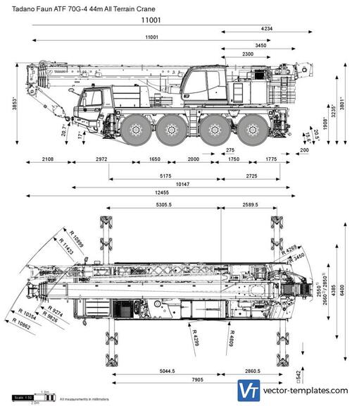 Tadano Faun ATF 70G-4 44m All Terrain Crane