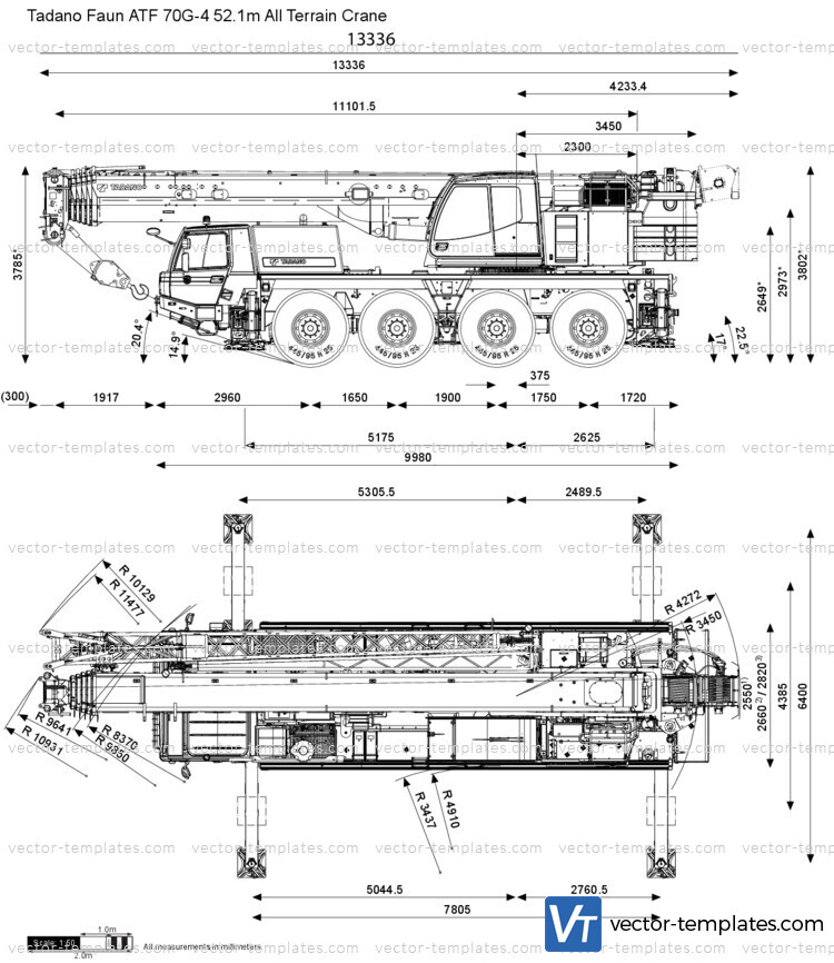 Tadano Faun ATF 70G-4 52.1m All Terrain Crane