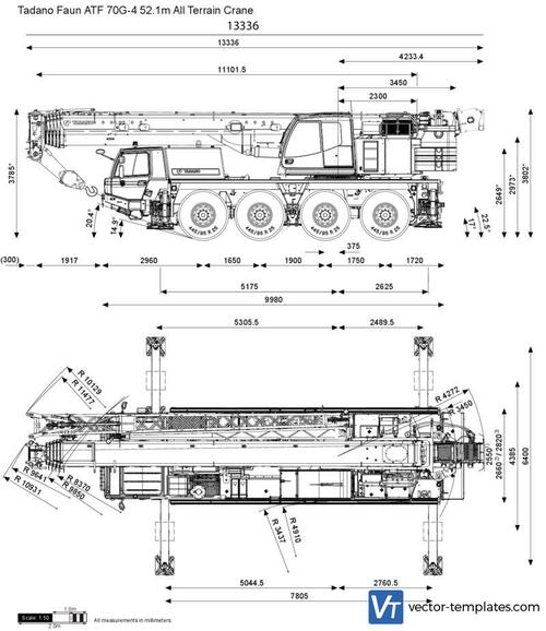 Tadano Faun ATF 70G-4 52.1m All Terrain Crane