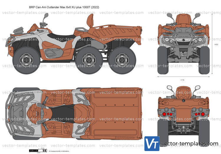 BRP Can-Am Outlander Max 6x6 XU plus 1000T