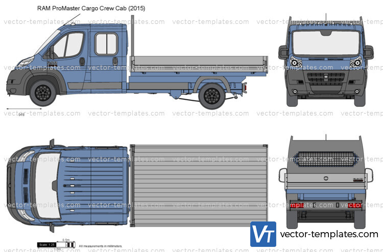 RAM ProMaster Cargo Crew Cab