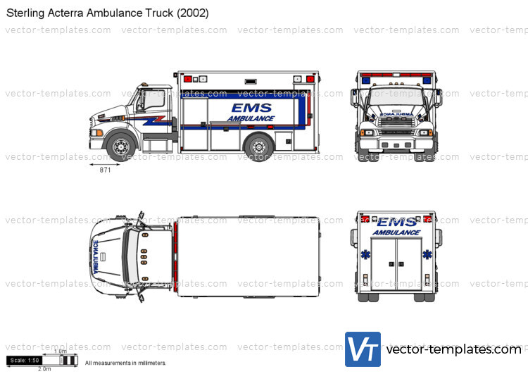 Sterling Acterra Ambulance Truck