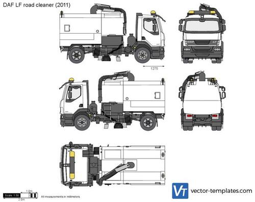 DAF LF road cleaner